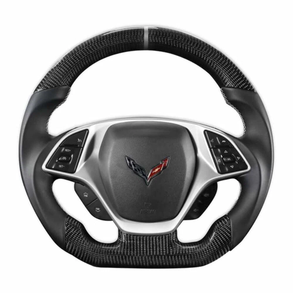 Fits 2014-19 Chevrolet Corvette Muscle Cars Steering Wheel Carbon Fiber CV950-21